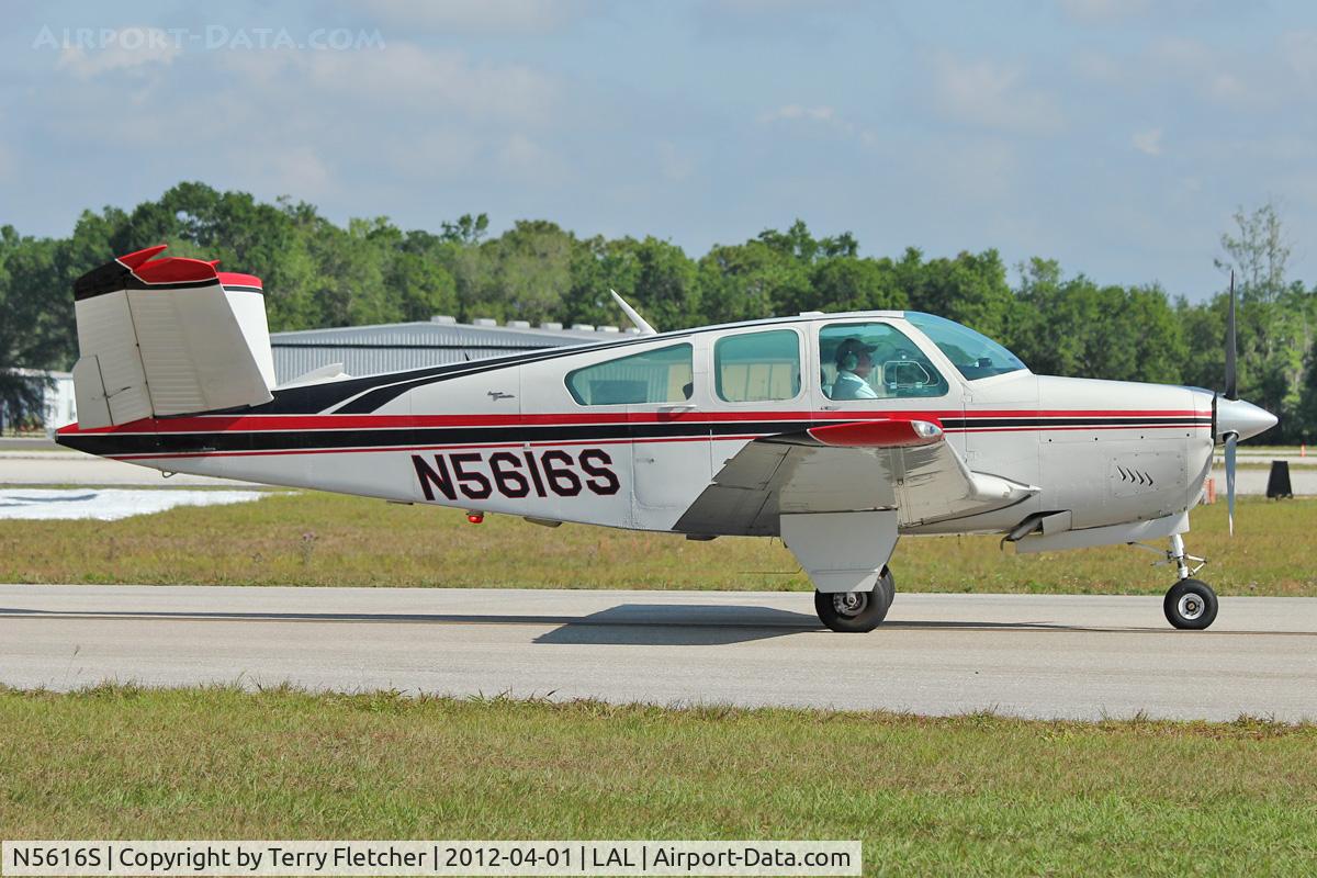 N5616S, 1966 Beech V35 Bonanza C/N D-8158, At 2012 Sun N Fun