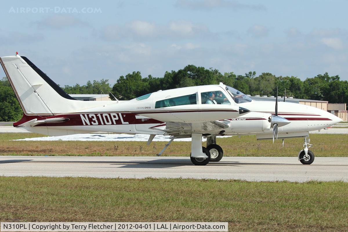 N310PL, 1978 Cessna 310R C/N 310R1262, At 2012 Sun N Fun