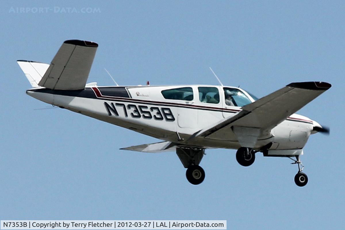N7353B, 1954 Beech E35 C/N D-3811, At 2012 Sun N Fun