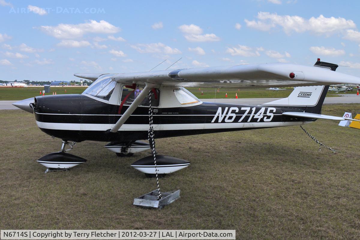 N6714S, 1967 Cessna 150H C/N 15067514, At 2012 Sun N Fun