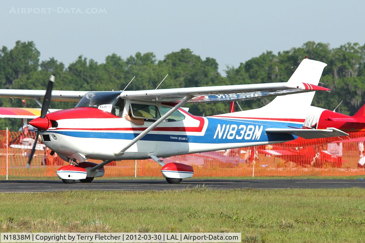 N1838M, 1975 Cessna 182P Skylane C/N 18264461, At 2012 Sun N Fun