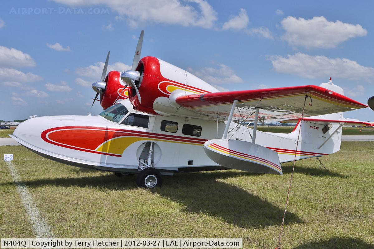 N404Q, 1944 Grumman G-44A Widgeon C/N 1388, At 2012 Sun N Fun