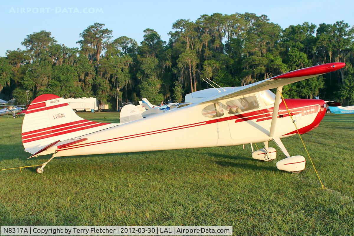 N8317A, 1952 Cessna 170B C/N 25169, At 2012 Sun N Fun