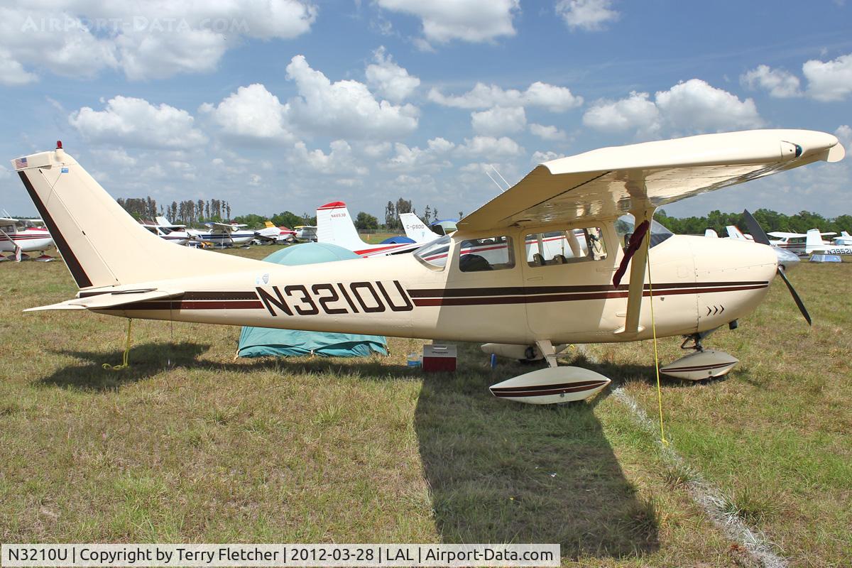 N3210U, 1963 Cessna 182F Skylane C/N 18254610, At 2012 Sun N Fun