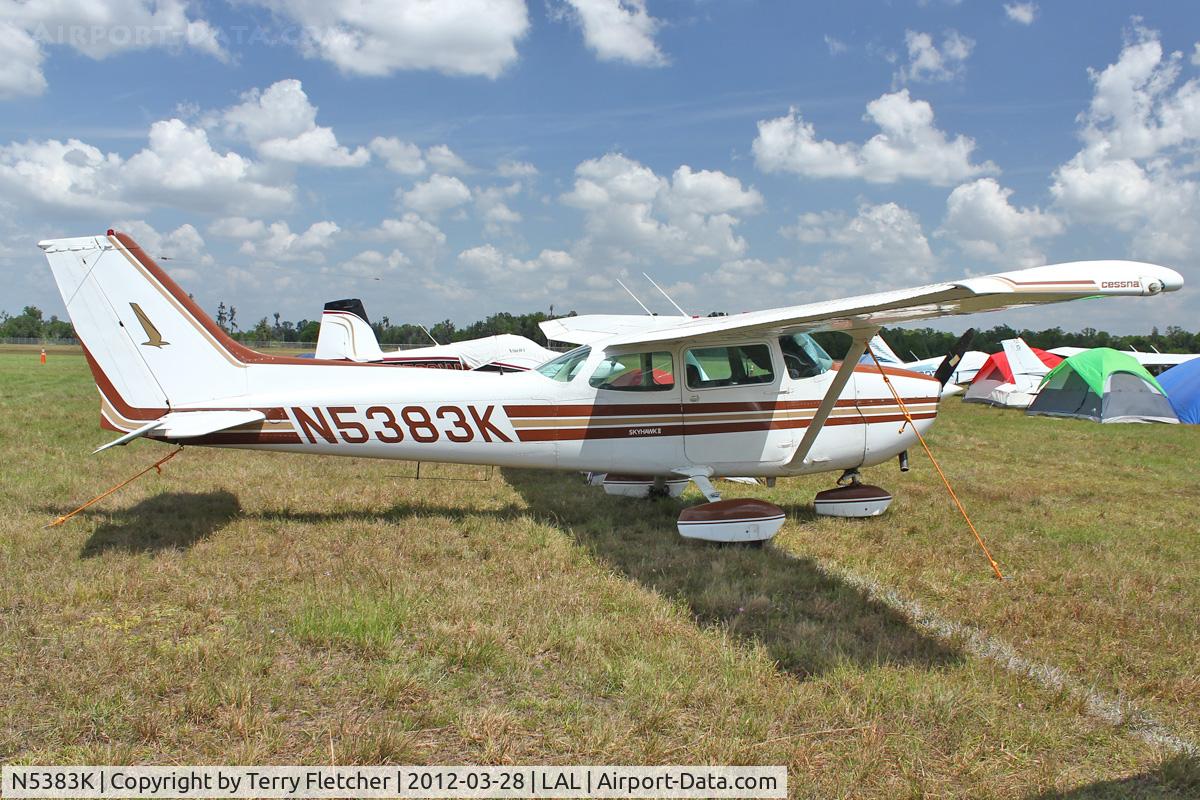 N5383K, 1980 Cessna 172P C/N 17274088, At 2012 Sun N Fun