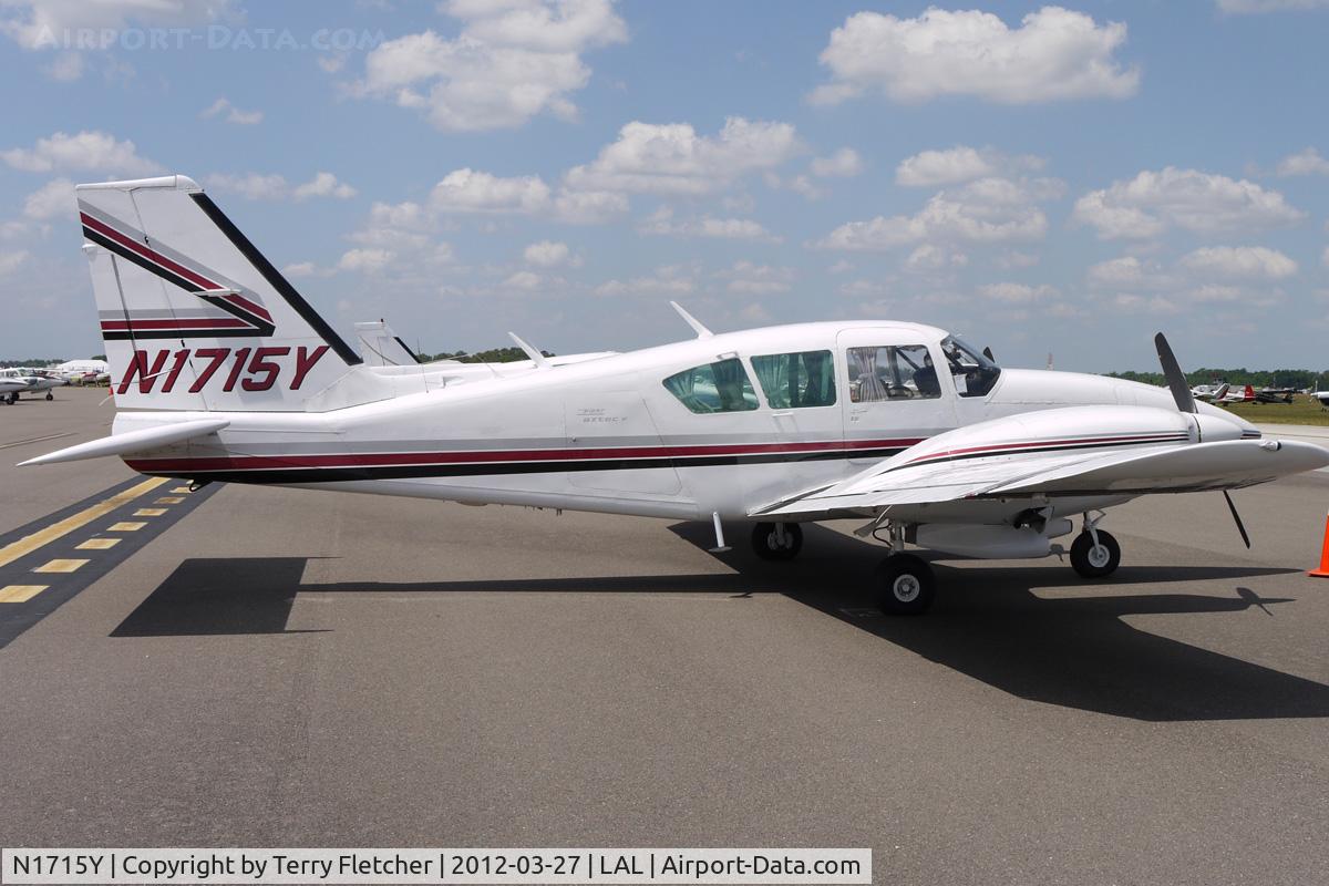 N1715Y, 1976 Piper PA-23-250 C/N 27-7654096, At 2012 Sun N Fun
