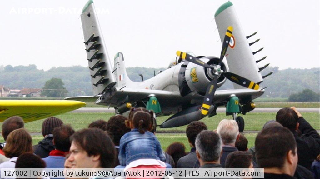 127002, Douglas AD-4N Skyraider C/N 7802, Private WW2 Fighter Plane