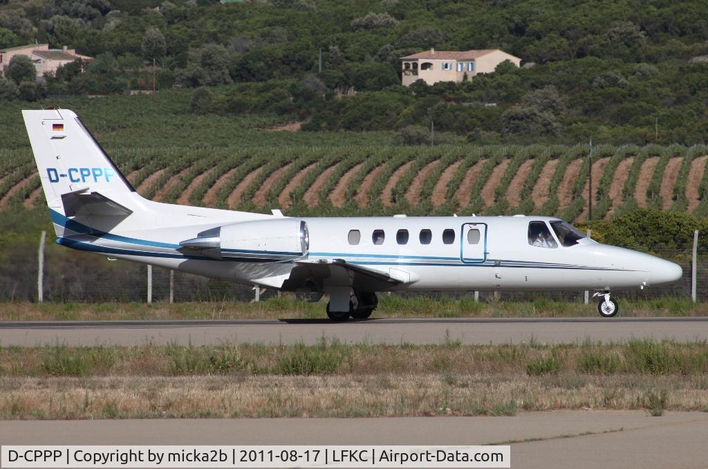 D-CPPP, 1998 Cessna 550B Citation Bravo C/N 550-0865, Taxiing
