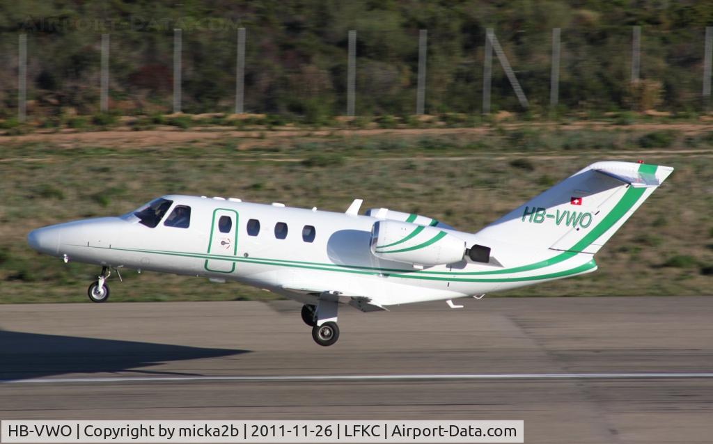 HB-VWO, 2000 Cessna 525 CitationJet CJ1 C/N 525-0391, Take off at 36