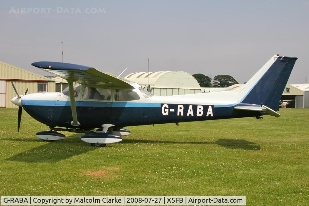 G-RABA, 1972 Reims FR172H Reims Rocket C/N 0292, Cessna FR172H, Fishburn Airfield, July 2008.