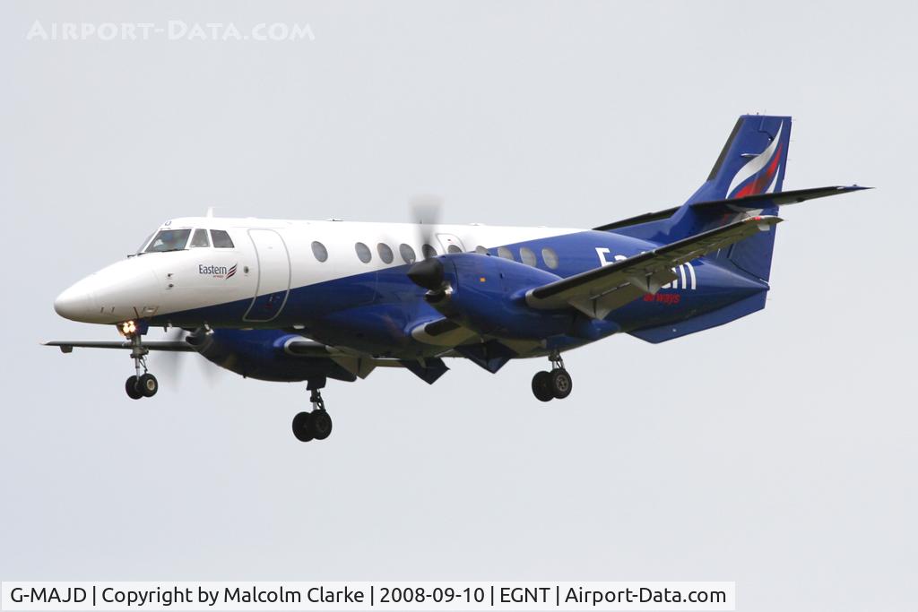 G-MAJD, 1992 British Aerospace Jetstream 41 C/N 41006, British Aerospace Jetstream 41, Newcastle Airport, September 2008.