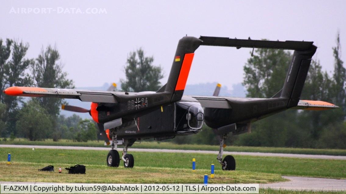 F-AZKM, 1971 North American OV-10B Bronco C/N 338-9 (305-65), Airexpo 2012