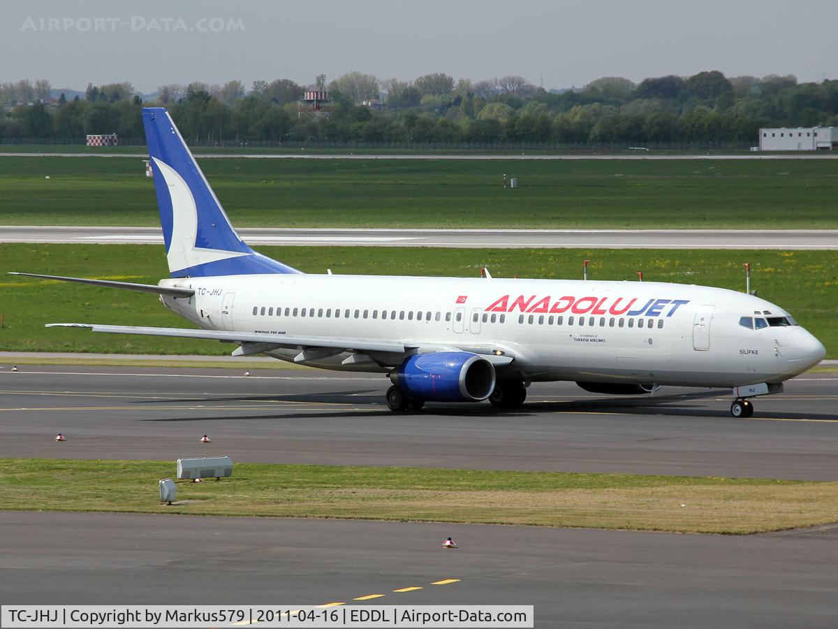 TC-JHJ, 2005 Boeing 737-86Q C/N 30296, Canon EOS 550D / 18 - 135 mm