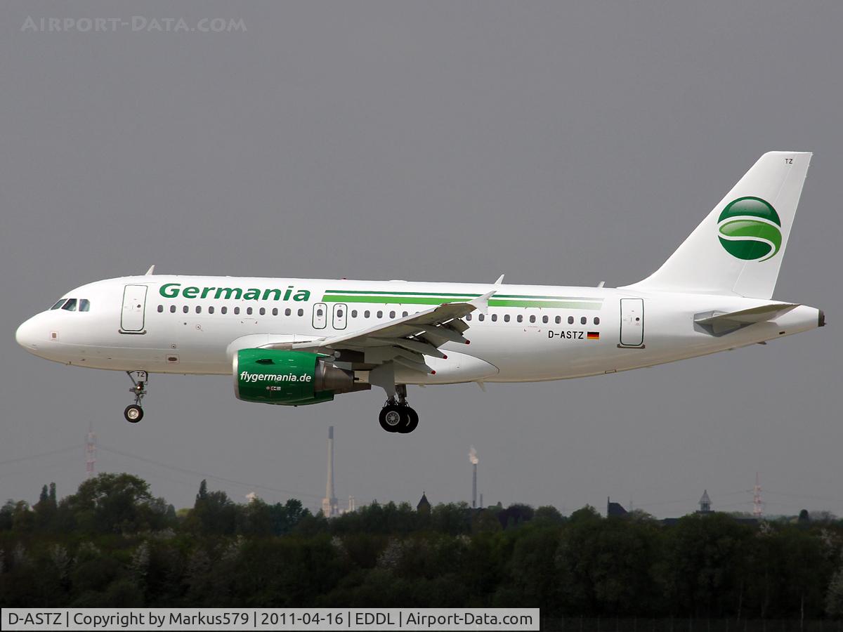 D-ASTZ, 2007 Airbus A319-112 C/N 3019, Canon EOS 550D / 18 - 135 mm