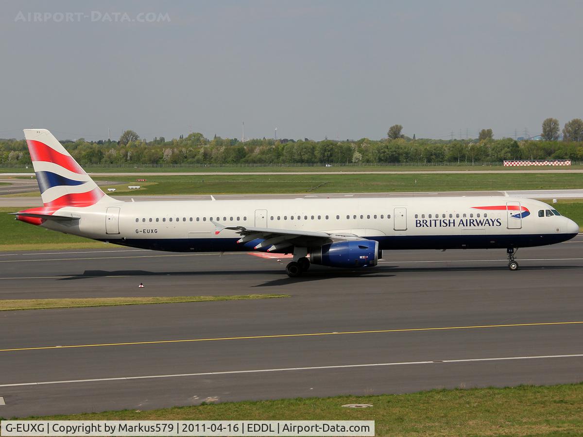G-EUXG, 2004 Airbus A321-231 C/N 2351, Canon EOS 550D / 18 - 135 mm
