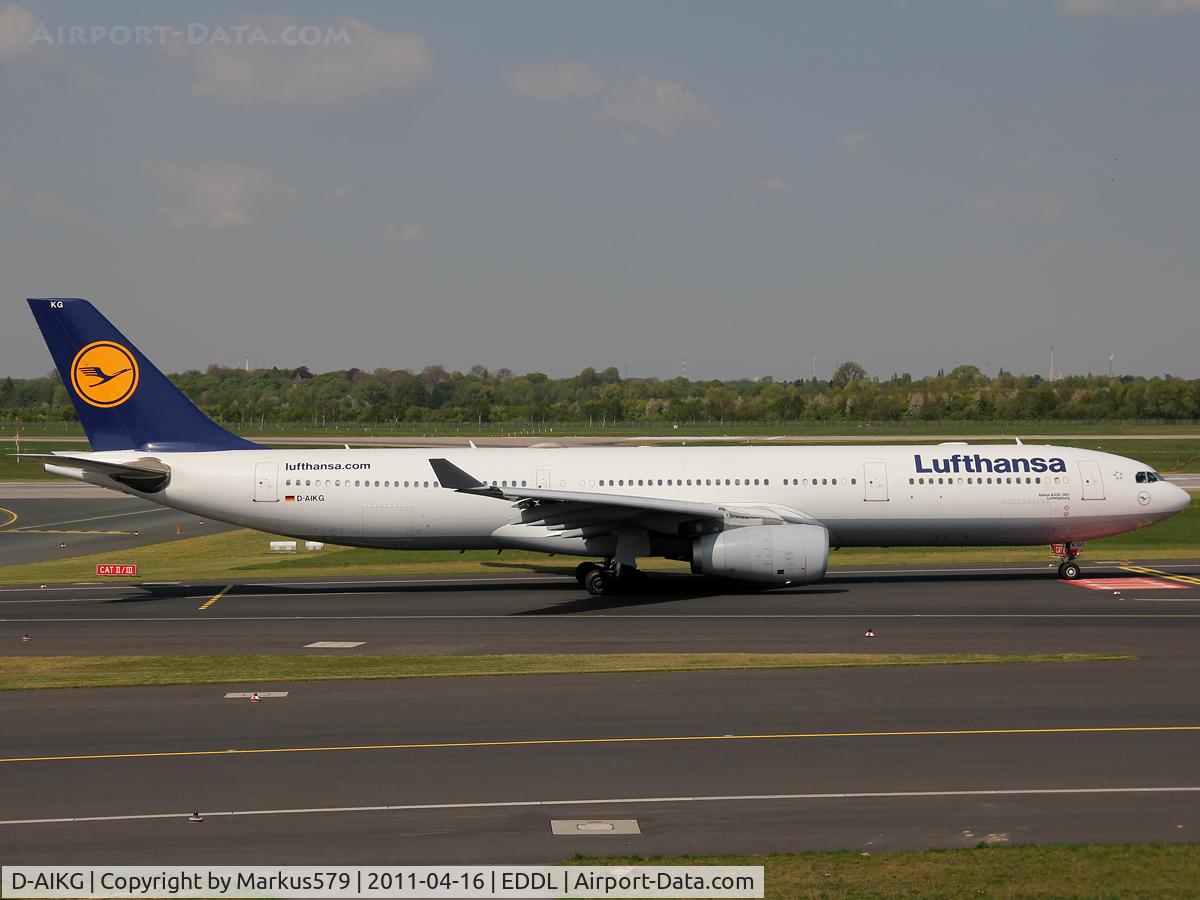 D-AIKG, 2005 Airbus A330-343X C/N 645, Canon EOS 550D / 18 - 135 mm