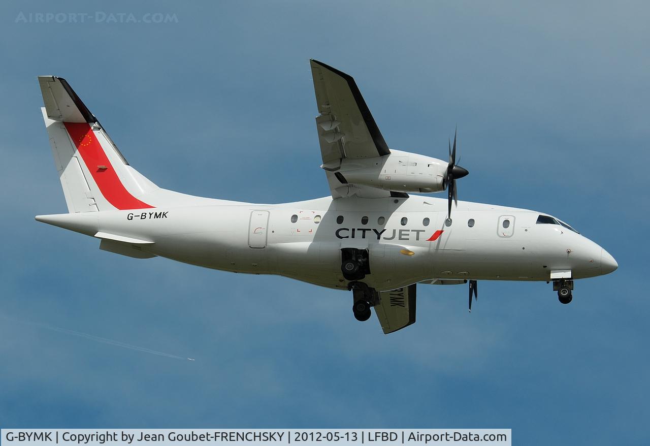 G-BYMK, 1996 Dornier 328-100 C/N 3062, CB941 from Lorient with FC Lorient football team