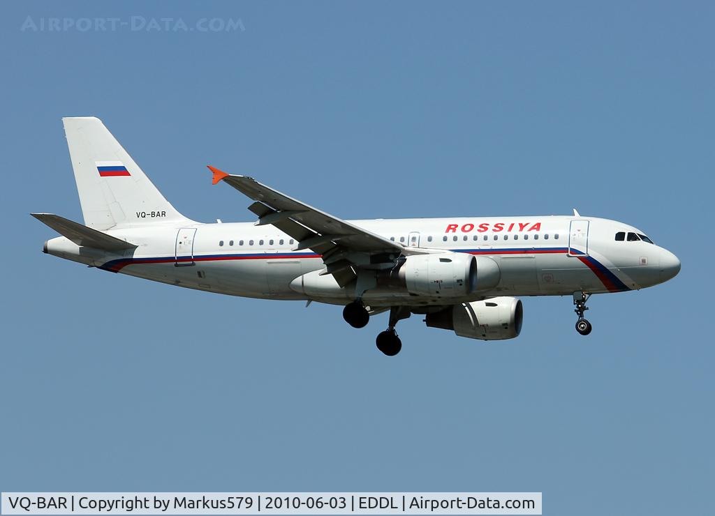 VQ-BAR, 2001 Airbus A319-111 C/N 1488, DUS 03.06.2010