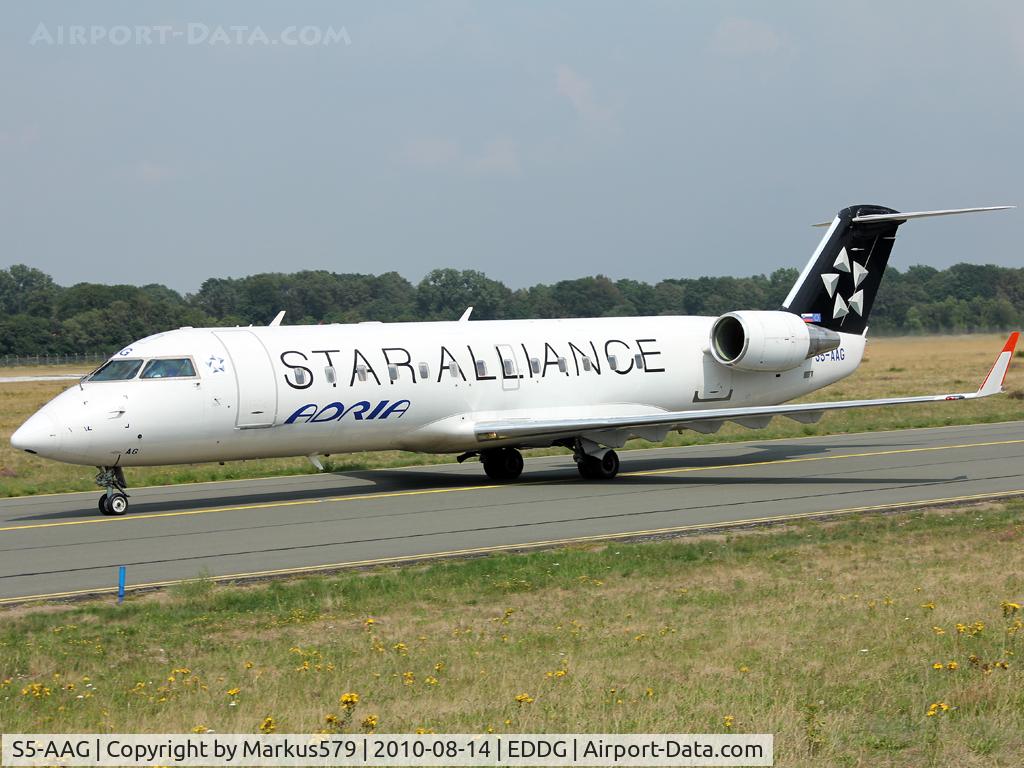 S5-AAG, 2000 Canadair CRJ-200LR (CL-600-2B19) C/N 7384, Coming from Frankfurt / Main