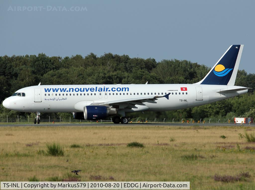 TS-INL, 1993 Airbus A320-211 C/N 400, Take off to Monastir via Munich