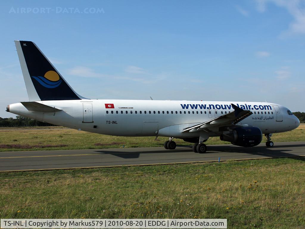 TS-INL, 1993 Airbus A320-211 C/N 400, Rolling for take off to Monastir via Munich