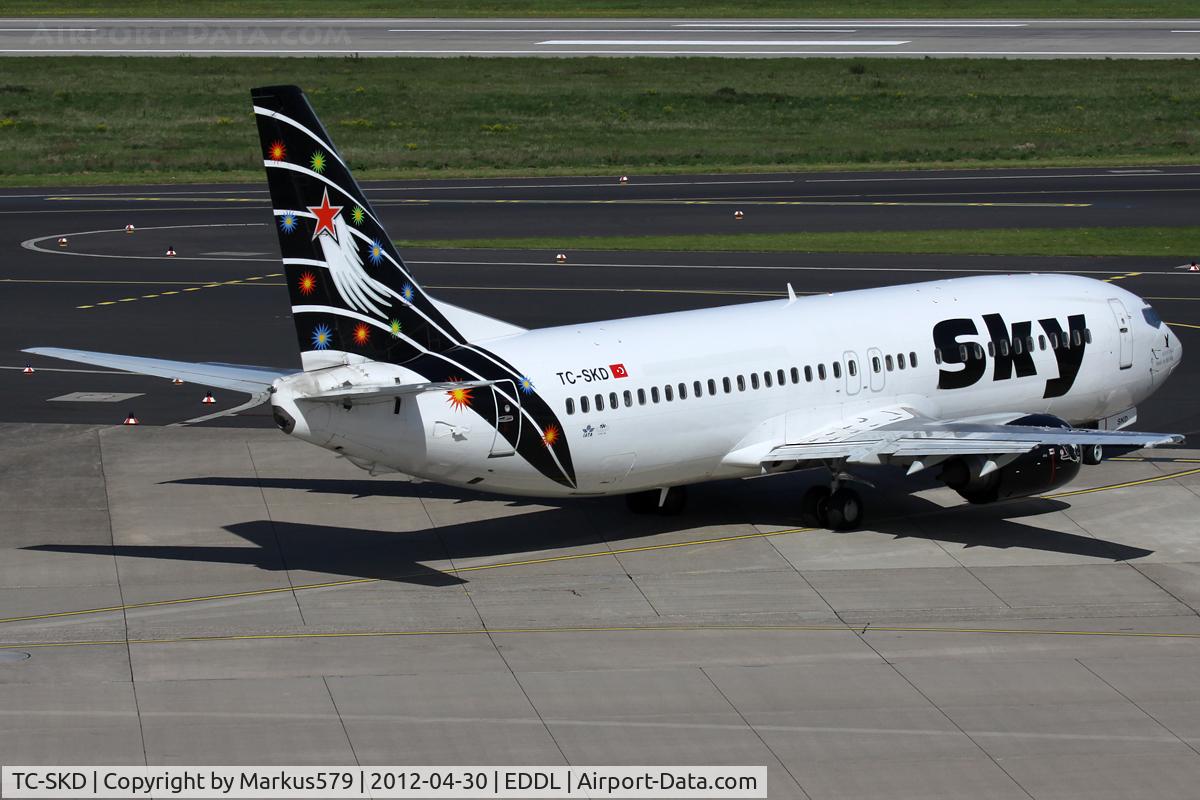 TC-SKD, 1992 Boeing 737-4Q8 C/N 25372, Canon EOS 50D / EF 100 - 400 mm IS USM