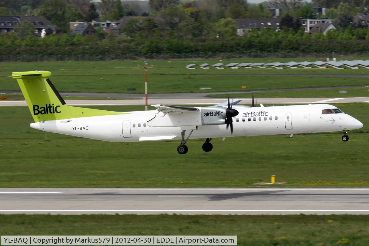 YL-BAQ, 2010 De Havilland Canada DHC-8-402Q Dash 8 C/N 4313, Canon EOS 50D / EF 100 - 400 mm IS USM