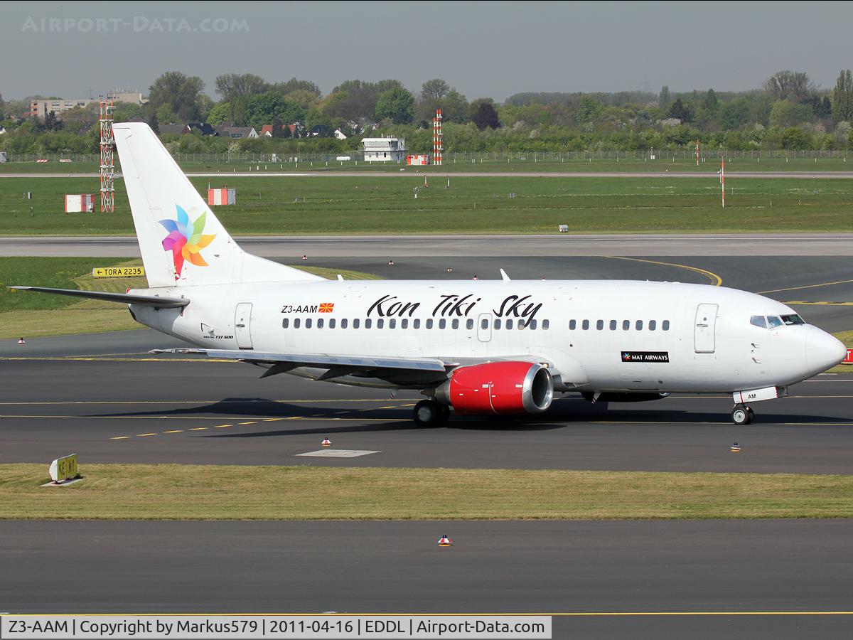 Z3-AAM, 1991 Boeing 737-529 C/N 25249, Canon EOS 550D / 18 - 135 mm