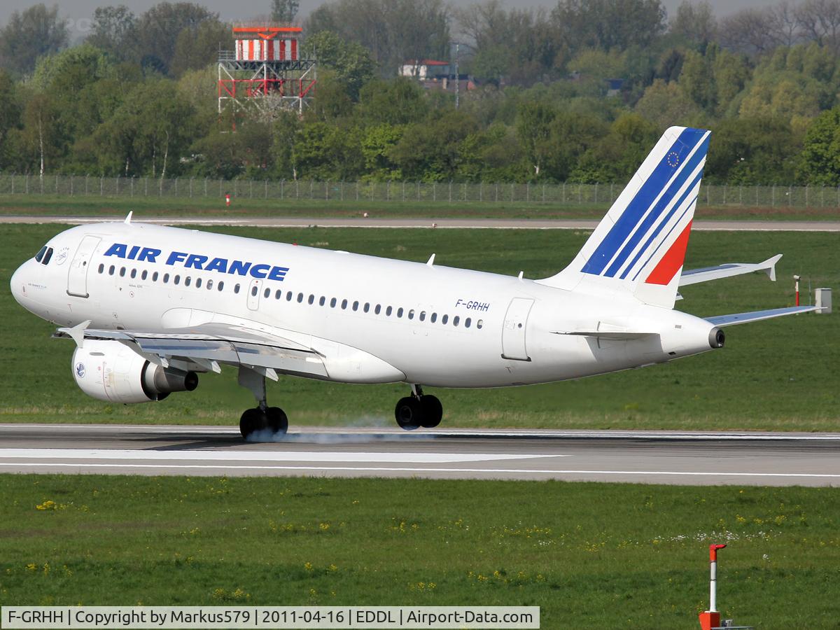 F-GRHH, 1999 Airbus A319-111 C/N 1151, Canon EOS 550D / 18 - 135 mm