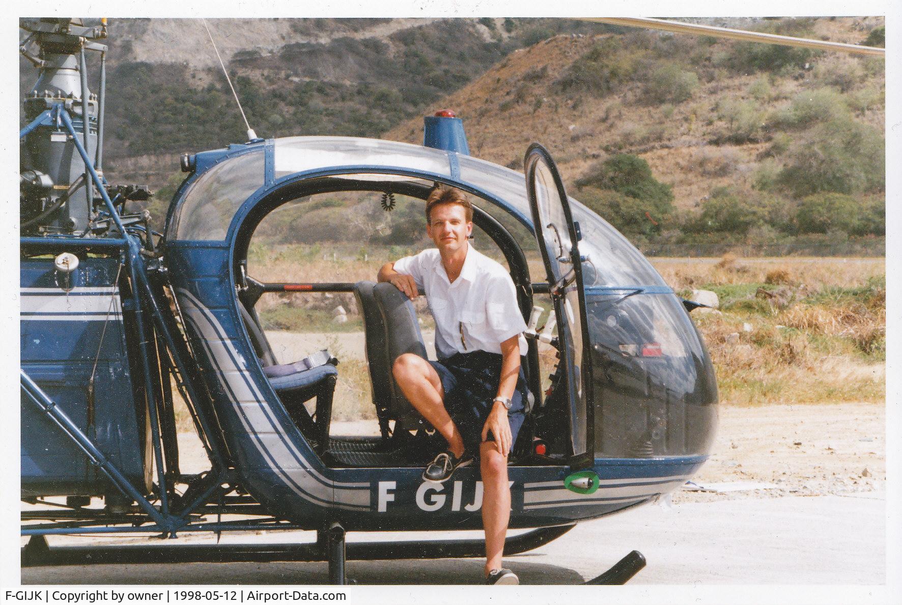 F-GIJK, Sud SE-313B Alouette II C/N 1087, F GIJK nicknamed JUJU or Juliet