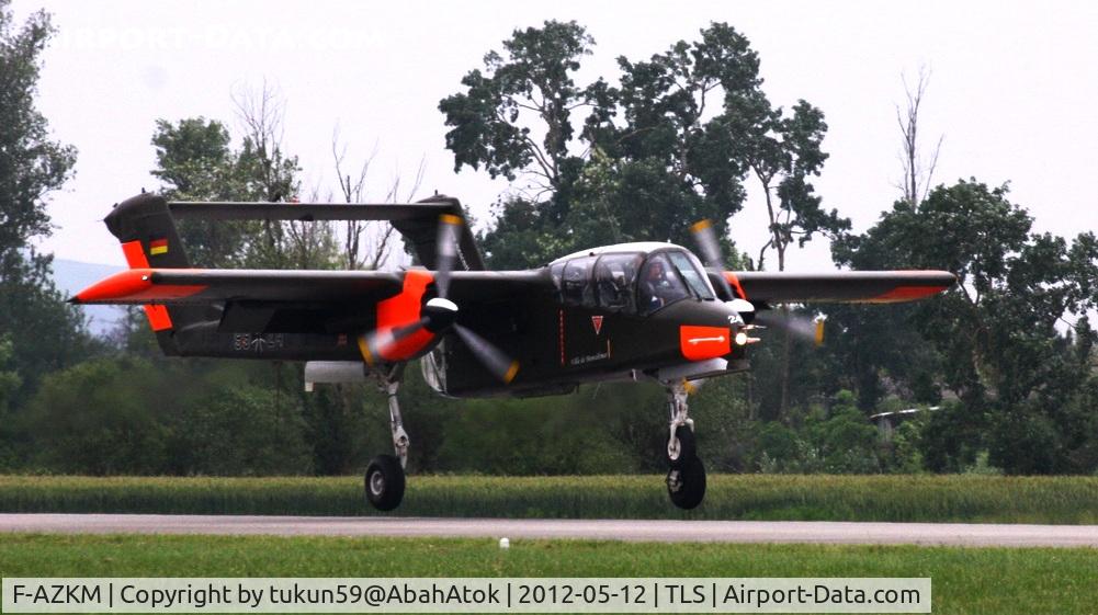 F-AZKM, 1971 North American OV-10B Bronco C/N 338-9 (305-65), Airexpo 2012