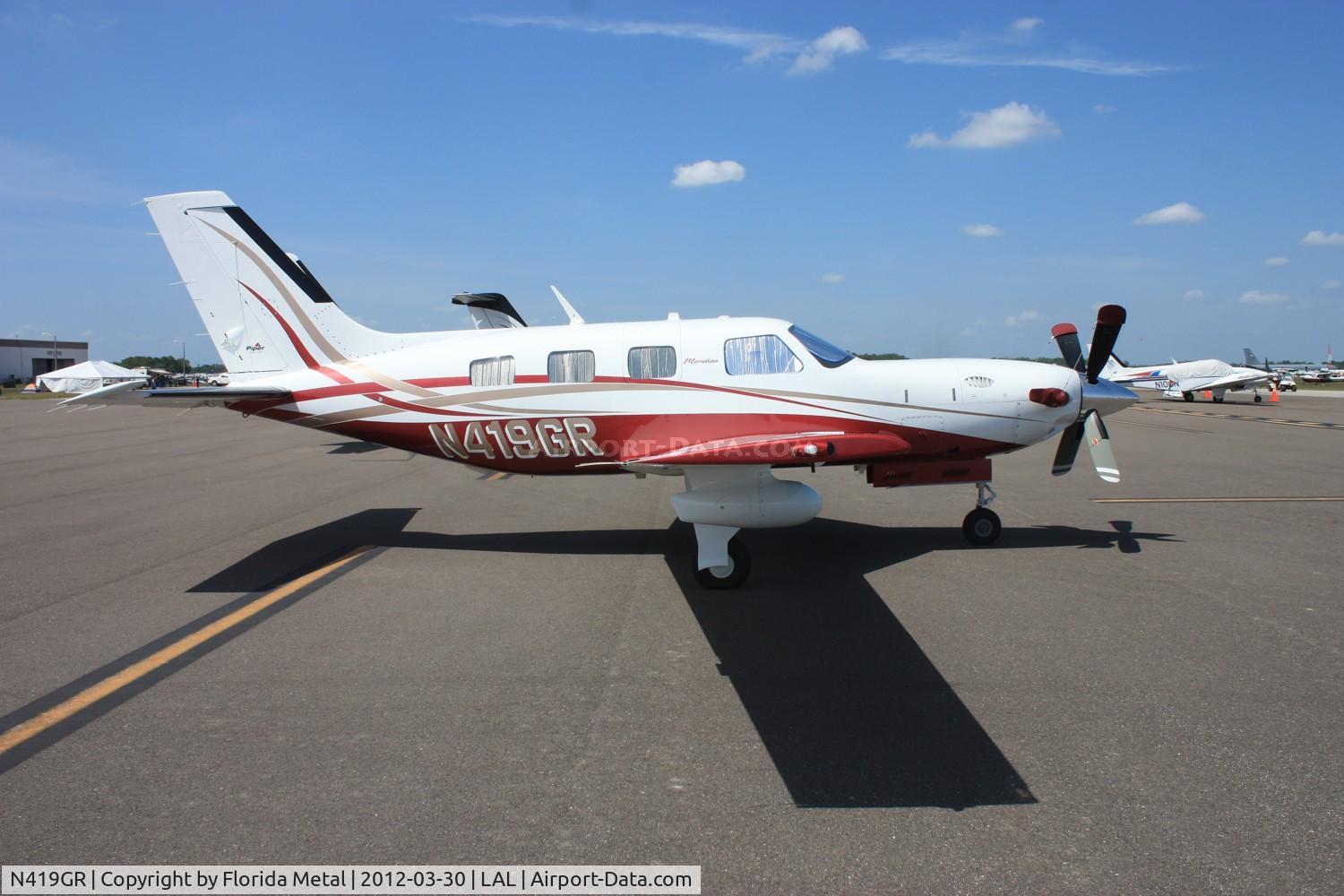 N419GR, 2006 Piper PA-46-500TP Malibu Meridian C/N 4697244, PA-46-500TP