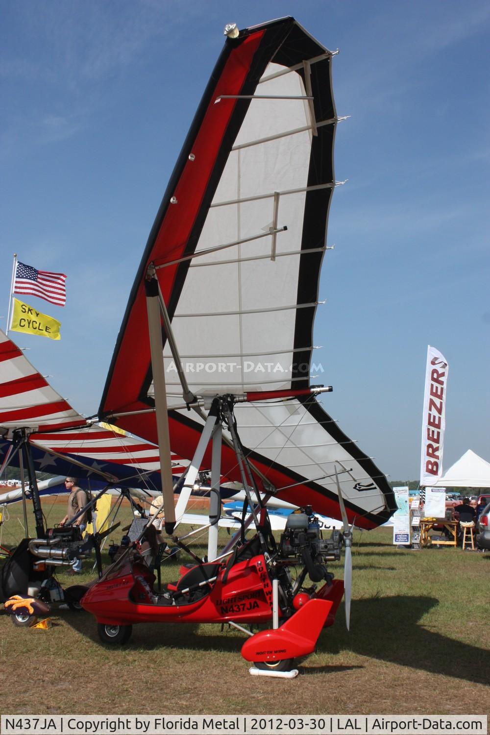 N437JA, North Wing Uum Inc SPORT X2 C/N LS 7021, Sport X2