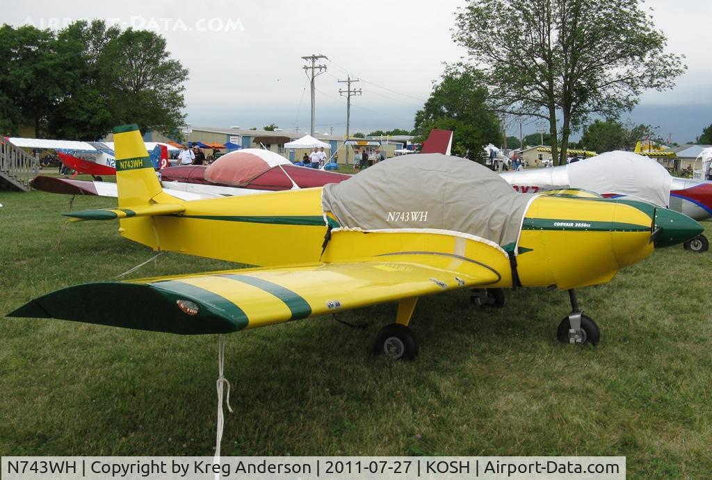 N743WH, 2007 Zenair ZODIAC 601XL C/N 6241, EAA AirVenture 2011