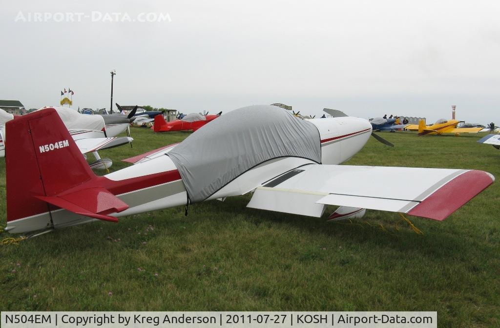N504EM, 2007 Vans RV-8 C/N 80610, EAA AirVenture 2011