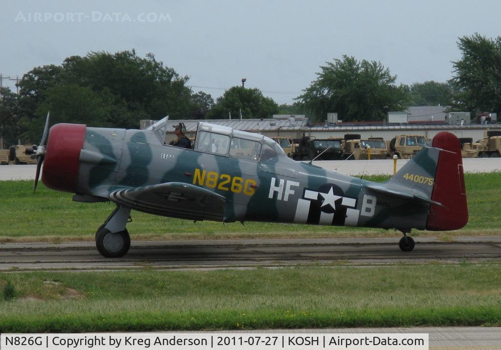 N826G, 1952 North American AT-6G Texan C/N SA 075, EAA AirVenture 2011