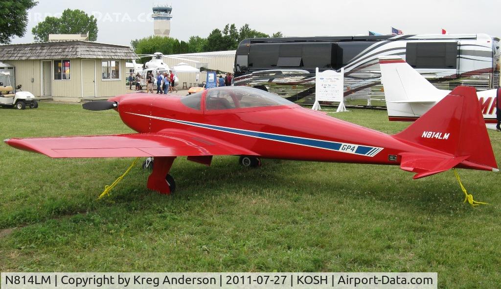 N814LM, Osprey GP-4 C/N 002, EAA AirVenture 2011