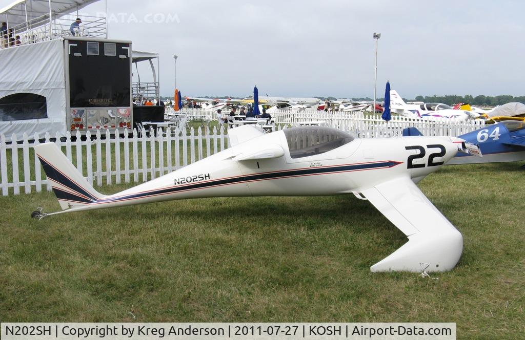 N202SH, QAC Quickie Q2 C/N 2614, EAA AirVenture 2011
