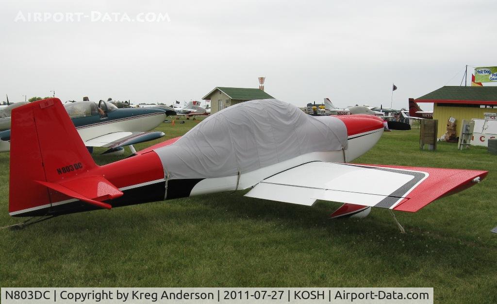 N803DC, 1998 Vans RV-8 C/N 80192, EAA AirVenture 2011
