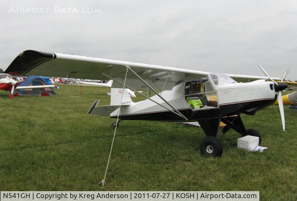 N541GH, 2010 Just Aircraft Highlander C/N JA186-08-09, EAA AirVenture 2011
