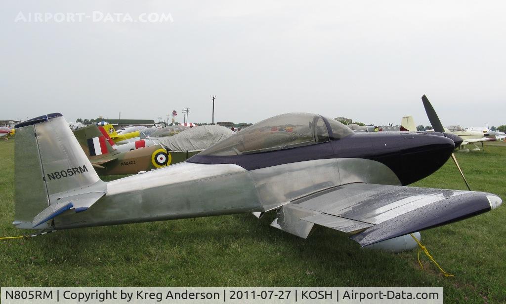 N805RM, Vans RV-8 C/N 81872, EAA AirVenture 2011