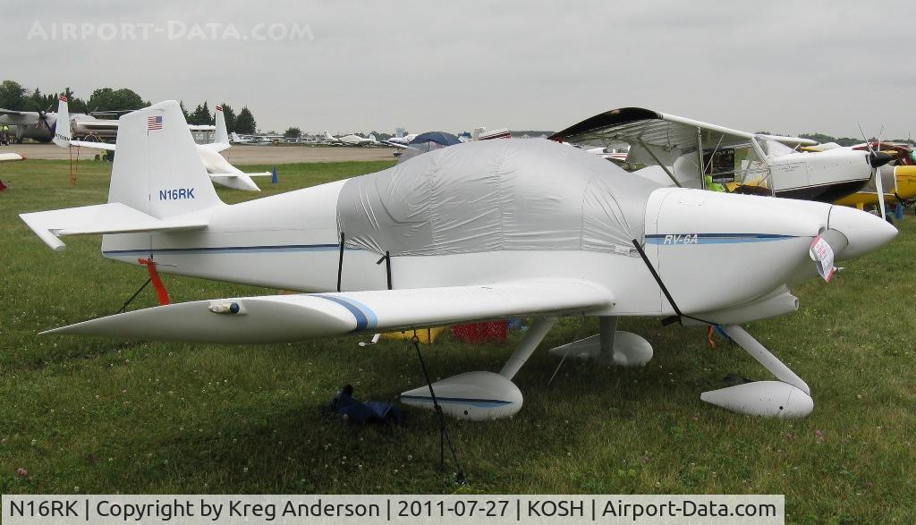 N16RK, 1995 Vans RV-6A C/N 20254, EAA AirVenture 2011