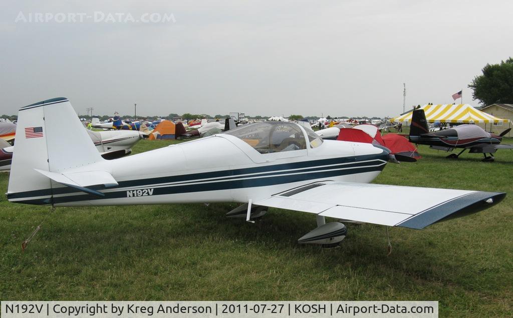 N192V, 1999 Vans RV-6A C/N 22107, EAA AirVenture 2011