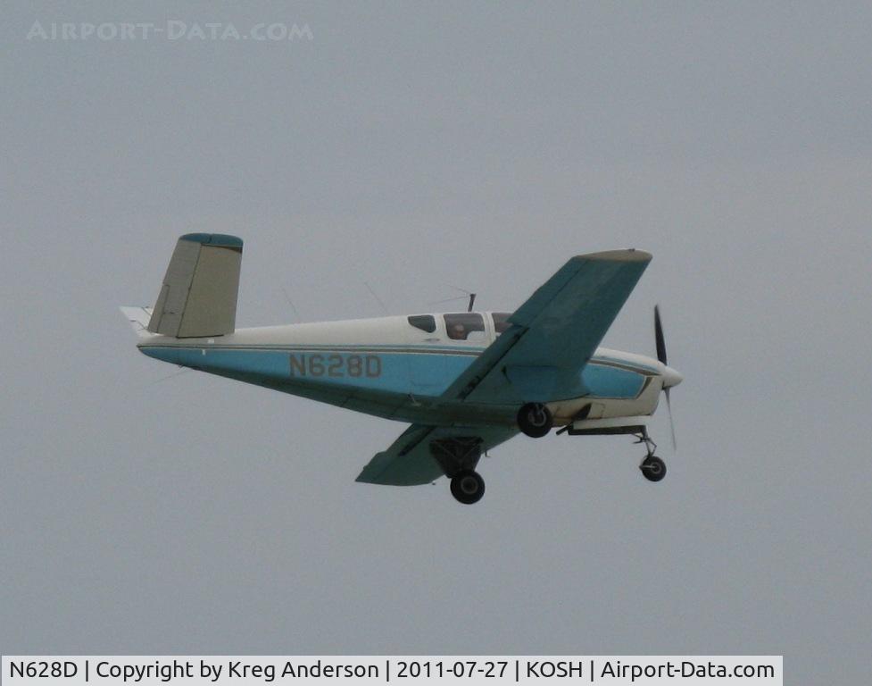 N628D, 1951 Beech C35 Bonanza C/N D-2889, EAA AirVenture 2011