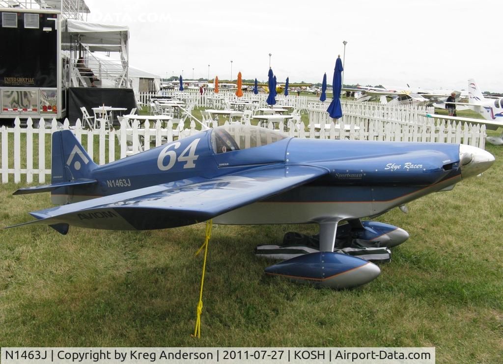 N1463J, 2002 Monnett Sonerai I C/N 109, EAA AirVenture 2011