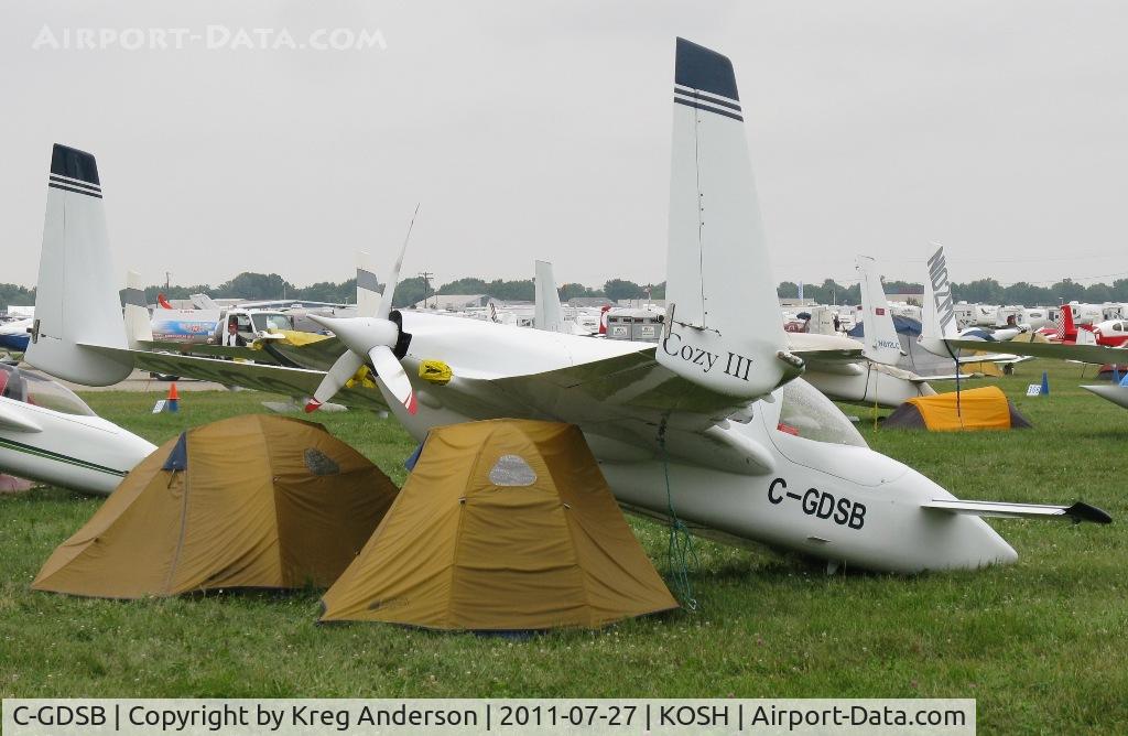 C-GDSB, 2009 Co-Z Cozy Mark III C/N 372, EAA AirVenture 2011