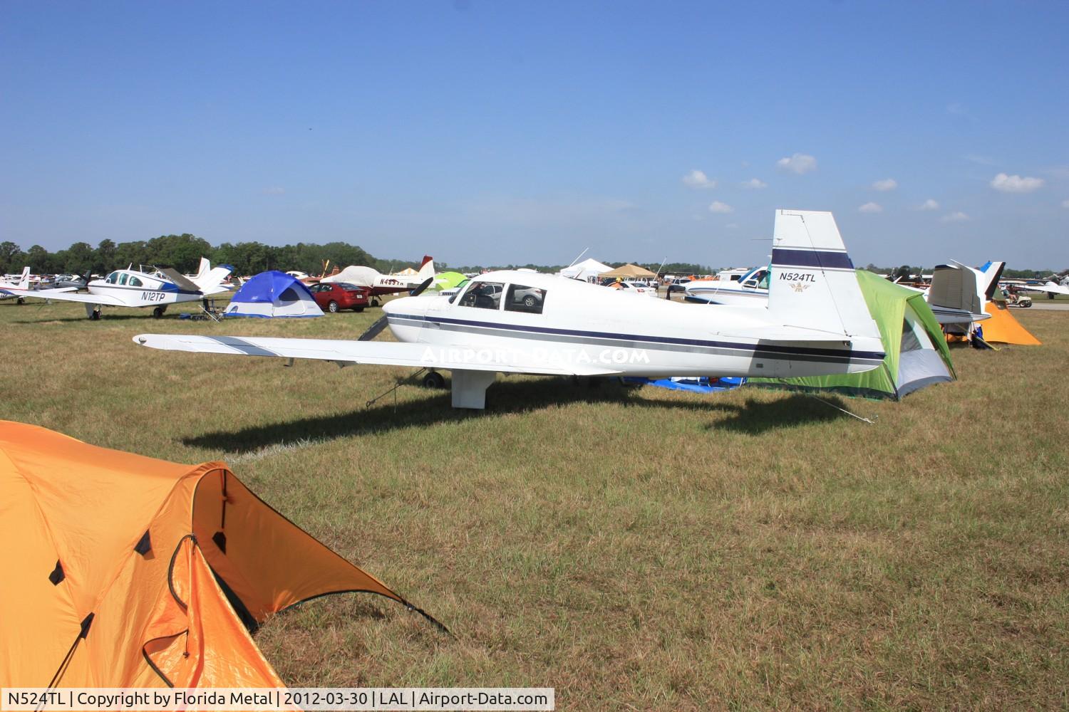 N524TL, 1965 Mooney M20C Ranger C/N 3086, Mooney M20C