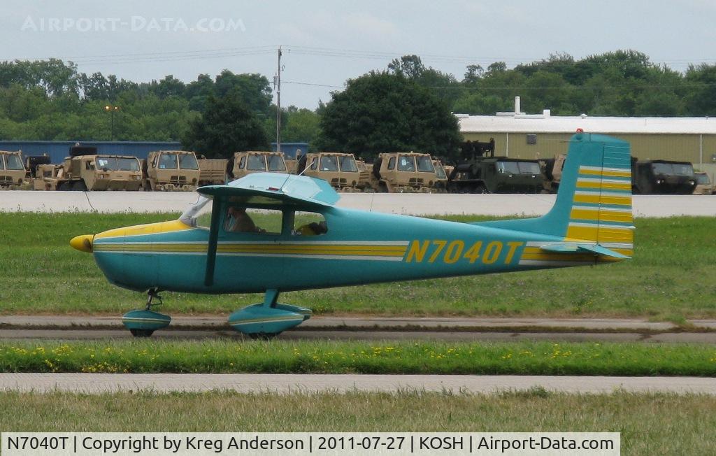 N7040T, 1959 Cessna 172 C/N 46640, EAA AirVenture 2011