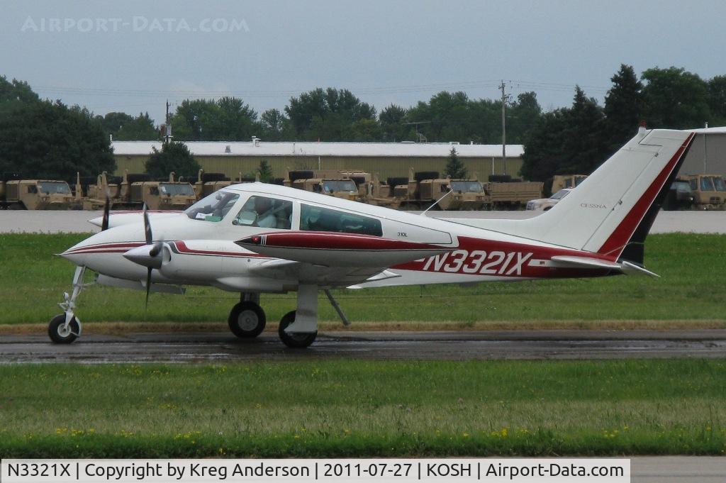 N3321X, 1967 Cessna 310L C/N 310L-0171, EAA AirVenture 2011