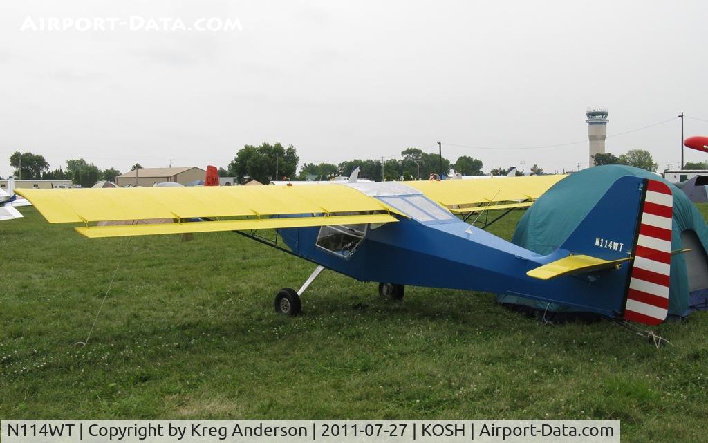 N114WT, 2011 Skystar Kitfox Classic 4 C/N C9812 0227, EAA AirVenture 2011